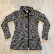 Avalanche Women's Jacket Full Zip Mock Neck Size Small Heather Gray