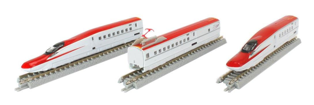 Train Rokuhan G005-1 Shinkansen E6 Komachi – Set De Démarrage 3 Voitures – Échelle Z
