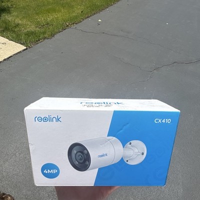 Reolink CX410 4MP PoE IP Bullet Security Camera Spotlight White