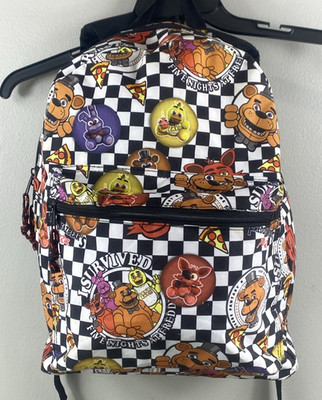 FIVE NIGHTS AT FREDDYS Freddy Fazbear's Pizza Backpack  Bright School Bag