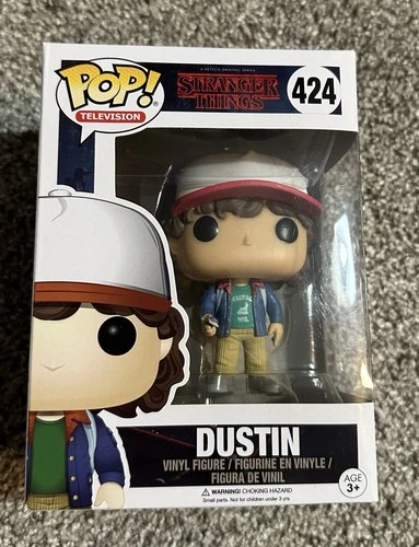 Funko Pop! Television Netflix Stranger Things Dustin Henderson #424 Vinyl Figure