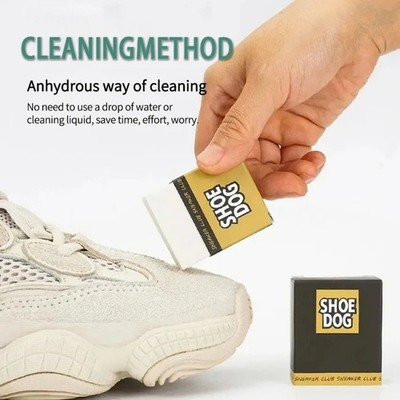 Sneaker Stain Removal Eraser 1pcs Portable Shoe Leather Suede Cleaning Rubber