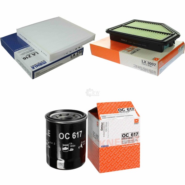 Mahle / Knecht Innenraumfilter La 216 Luftfilter Lx 3007 ÖLfilter Oc 617-image