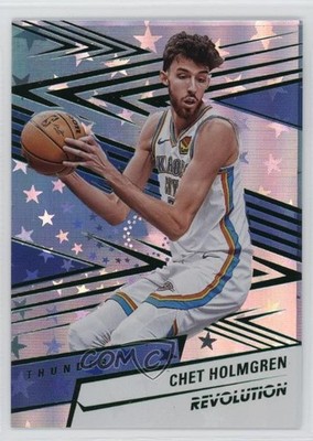 2024-25 Panini Revolution Green Astro 107/125 Chet Holmgren #86 1aj