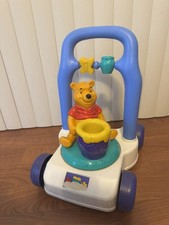 Winnie the Pooh VINTAGE Mattel Spinning Pooh Walker Push Toy Baby 1997 RARE