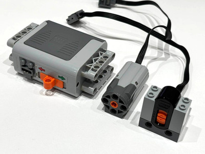 Lego Electric Power Function Elektrische Batterie Motor Empfänger Typ x1 auswählen