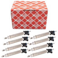 8X febi EinspritzdüSe FüR Mercedes W213 C218 W463 X/C253 W222 C/A217 63AMG