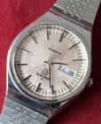 Vintage 1976 Seiko Superior Quartz 4883-8100 JDM Unique Rose Dial Men’s Watch