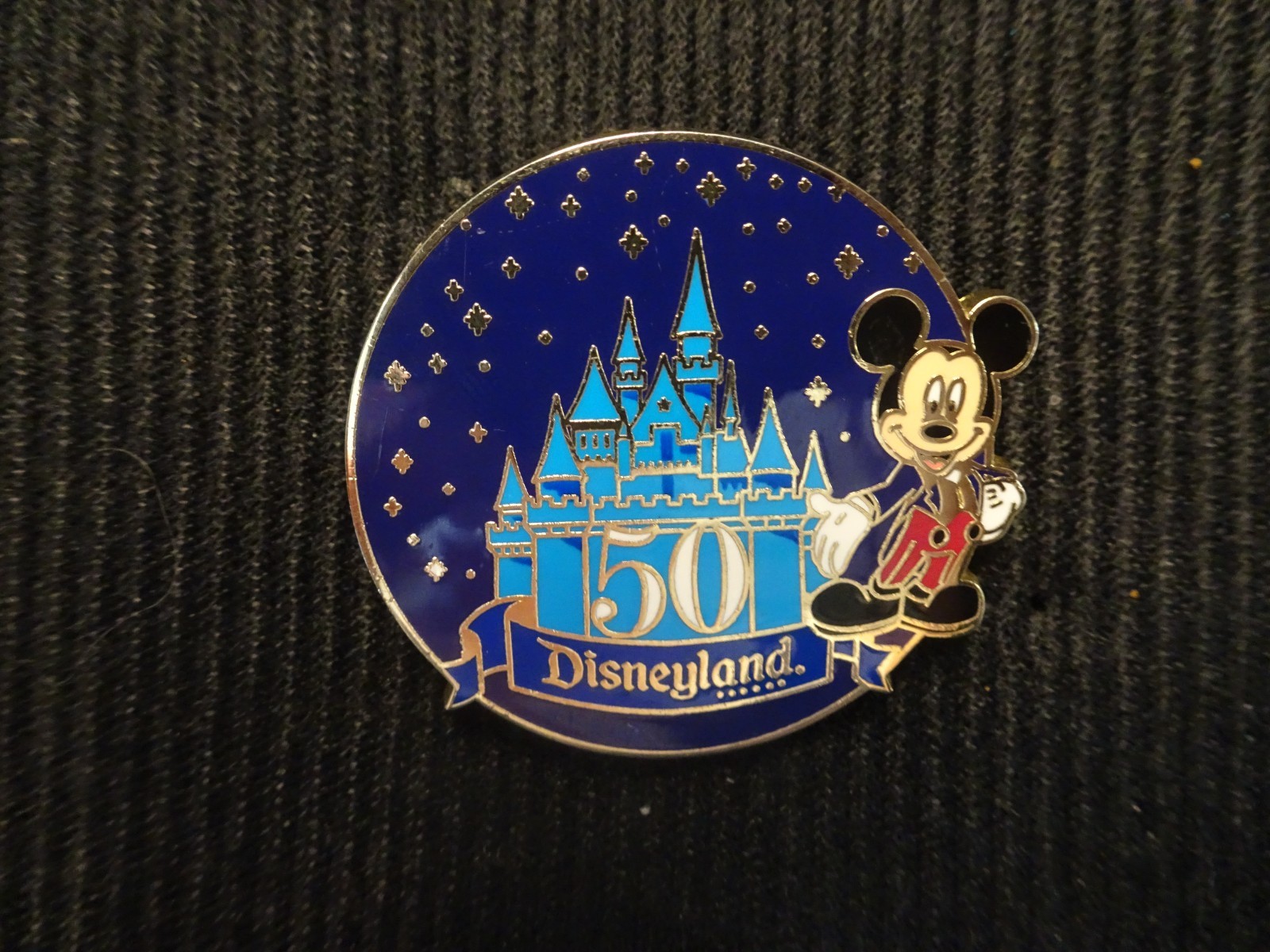 Disney Lapel pin Disney Mickey Disneyland 50 Year 50th anniv Travel Company