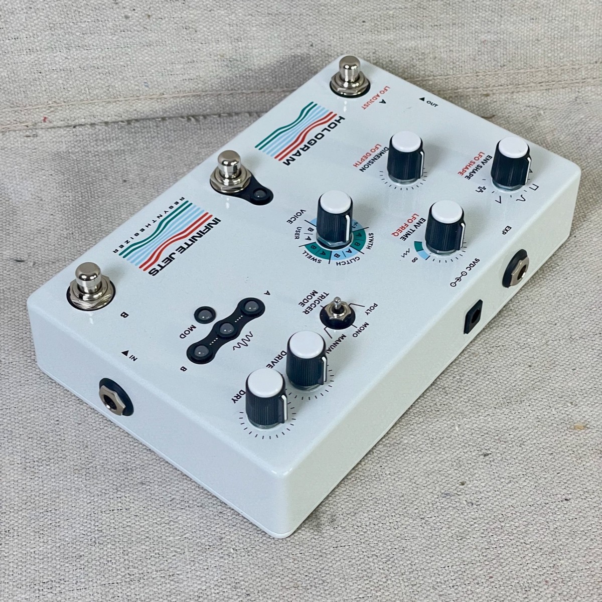 ギター HOLOGRAM / INFINITE JETS Infinite Jets | Multi-Voice Synth & Glitch Pedal