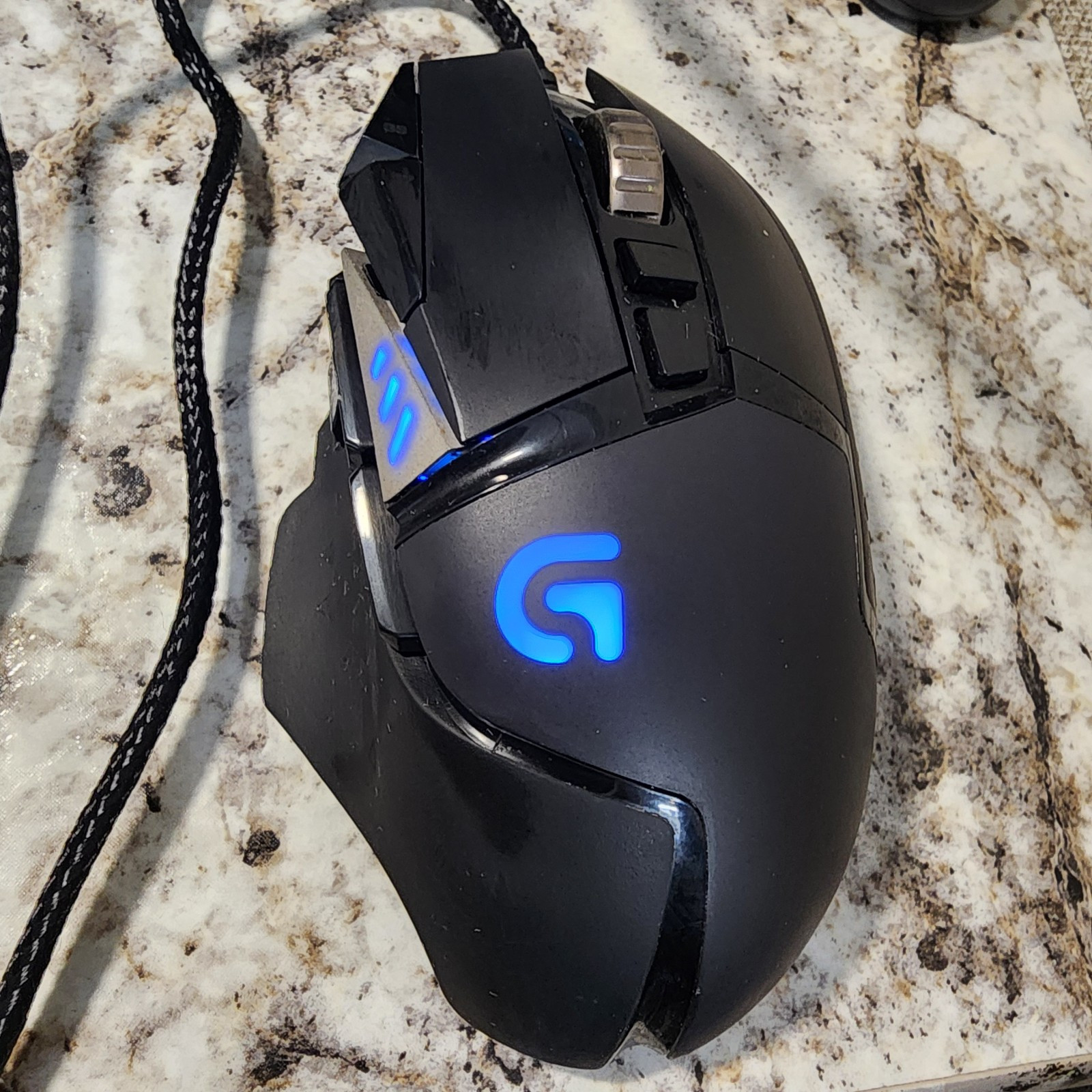 Logitech G502 Proteus Spectrum RGB Tunable Gaming Mouse M-U0047 USB Wired For PC