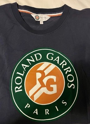 Roland Garros Official T-shirt Size Large- Tennis- All Cotton-from