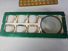 Vintage Japan Demitasse Tea/Coffee Set 6 Cups 6 Saucers