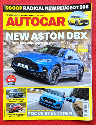 Autocar 1 Oct 2025 - FOCUS ST v CIVIC TYPE R - CORVETTE E-RAY - USED BMW 2 COUPE