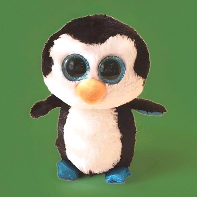 TY Beanie Babies Penguin Boo Big Blue Eyed Waddles Plush | eBay display picture 2