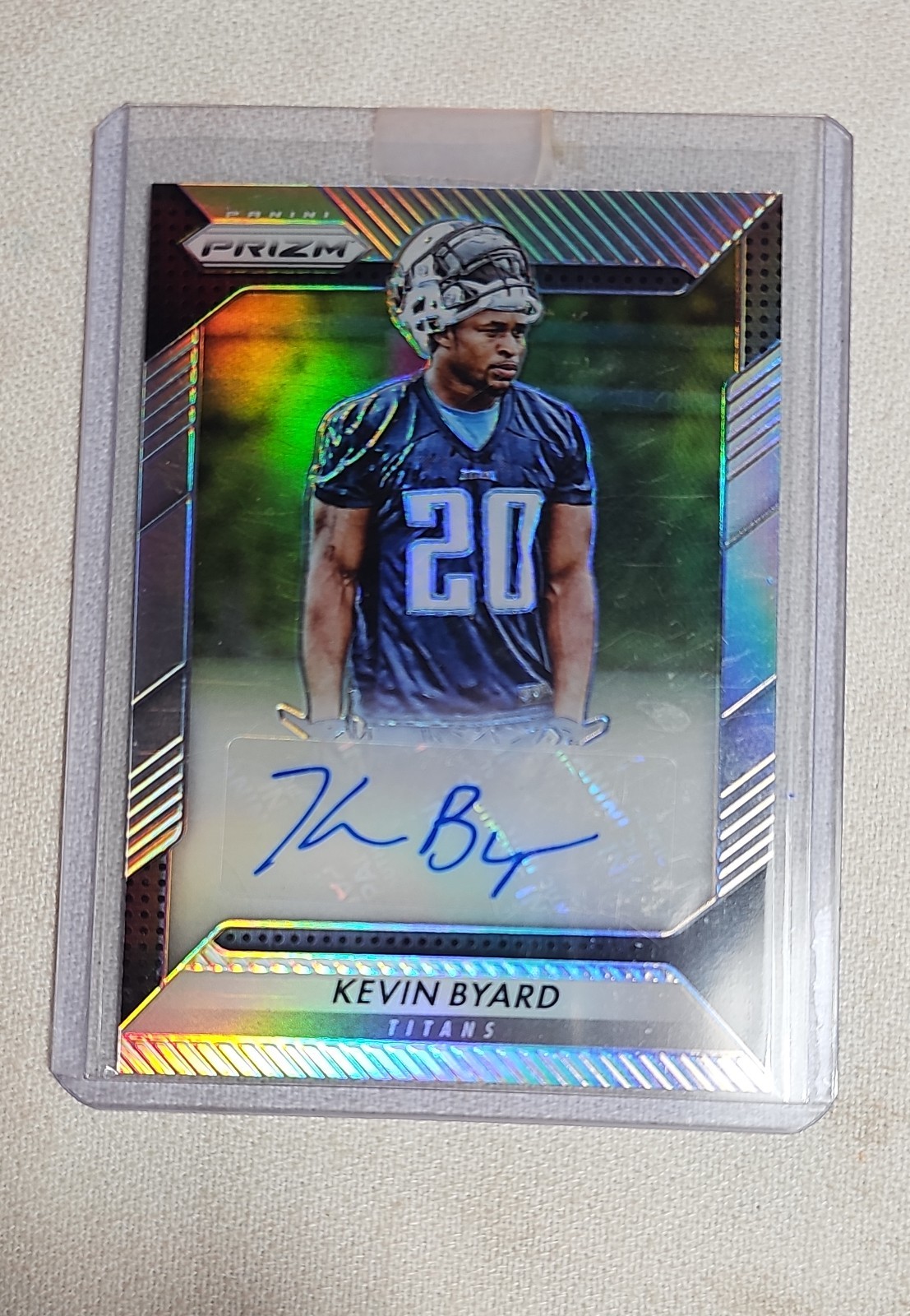 2016 Panini Prizm - Rookie Autograph Kevin Byard #RA-KBY Silver Prizm (AU, RC)