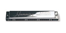 SUZUKI SU-21 Humming-Tremolo-21-A Harmonica 21hole double sound key A from Japan