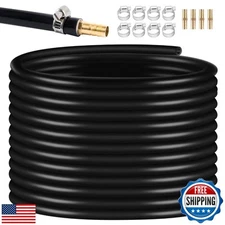 Self Sinking Aeration Hose,3/8 inch 100 Ft Weighted Pond Aeration Tubing with