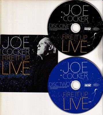 JOE COCKER Fire It Up - Live (CD 2013) 2-Disc 21 Songs Concert Made in the EU