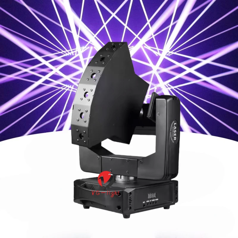 New Laser Moving Head Stage Light RGB 3IN1 6 eyes Beam XYZ Laser Light Club Show - Image 2 of 4