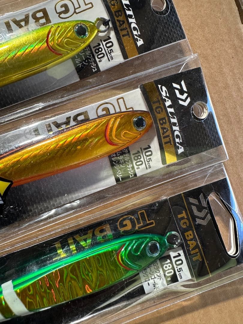 DAIWA SALTIGA TG BAIT metal jig 180g 3 pieces - Image 2