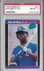 Ken Griffey Jr RC 1989 Donruss #33 PSA 8 NM-MT
