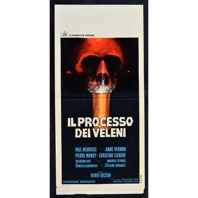 locandina IL PROCESSO DEI VELENI meurisse vernon mondy decoin B06