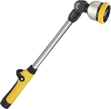 FANHAO 16 Inches Garden Watering Wand, 180° Rotating Head Hose