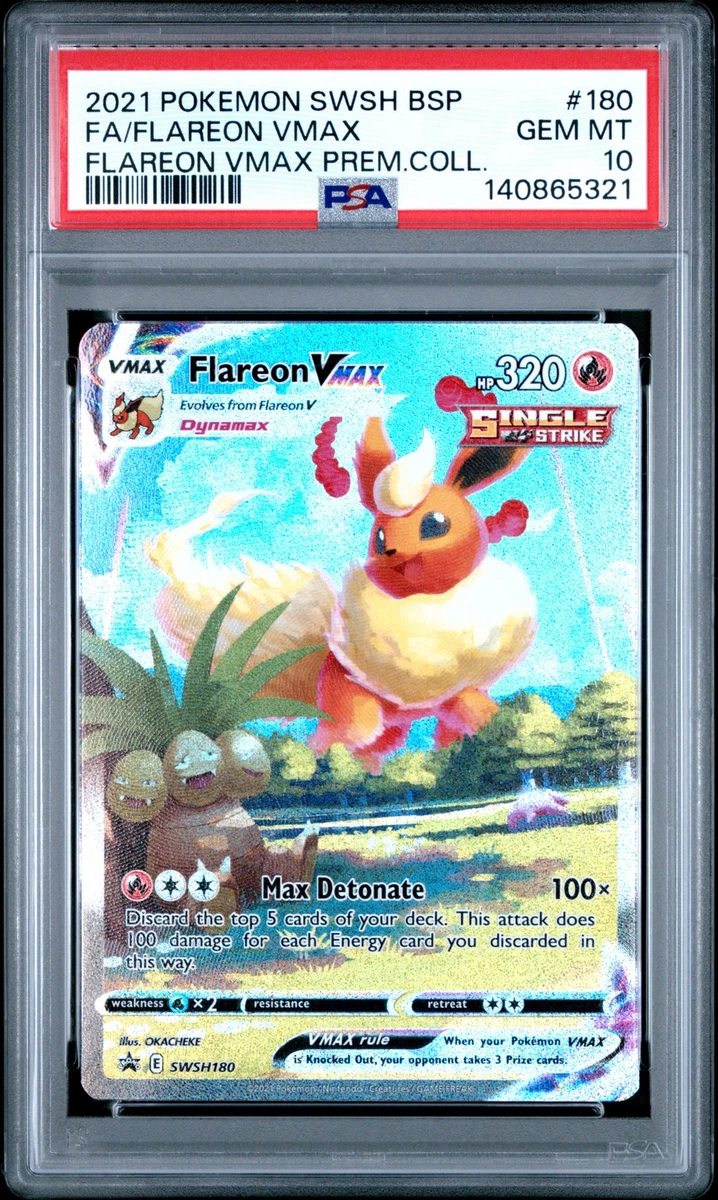 Flareon Pokémon TCG Professional Sports Authenticator (PSA
