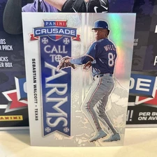 🪶2025 Panini Prism Sebastian Walcott Call To Arms Prizm