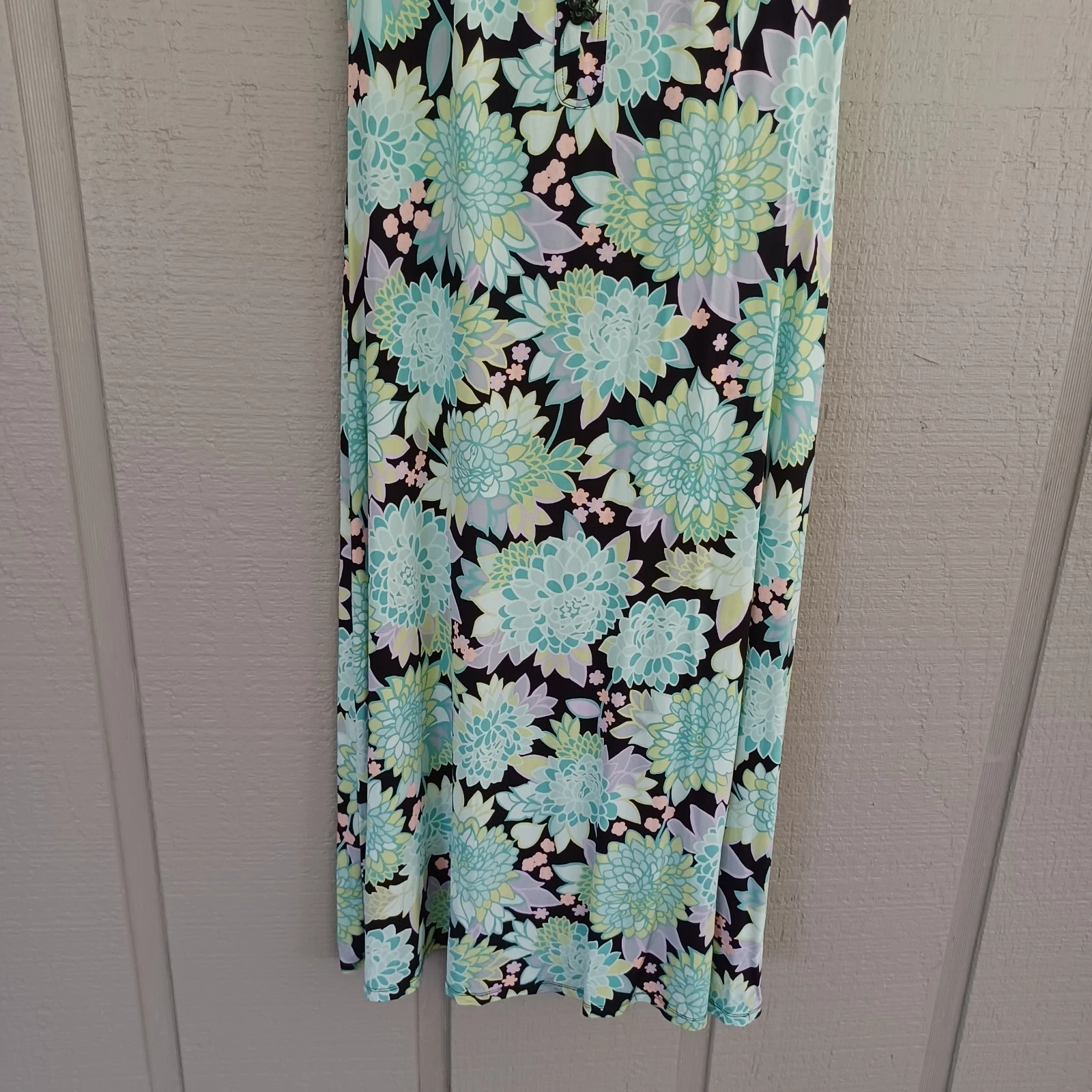 Abito Kate Spade Dahlia Bloom in maglia taglia M donna preppy floreale misto viscosa