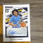 2025-26 Panini Donruss Basketball Elliot Cadeau Donruss Ink Auto #2 UNC