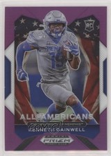2021 Panini Prizm Draft Picks All-American Purple 11/75 Kenneth Gainwell u6m