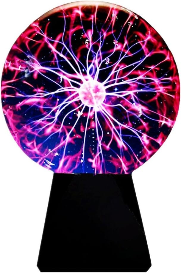 Glass Plasma Ball Sphere Lightning Light Lamp Party Magical Ball electrostatic