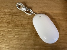 Apple A1152 USB Wired Mighty Mouse Optical Mouse White