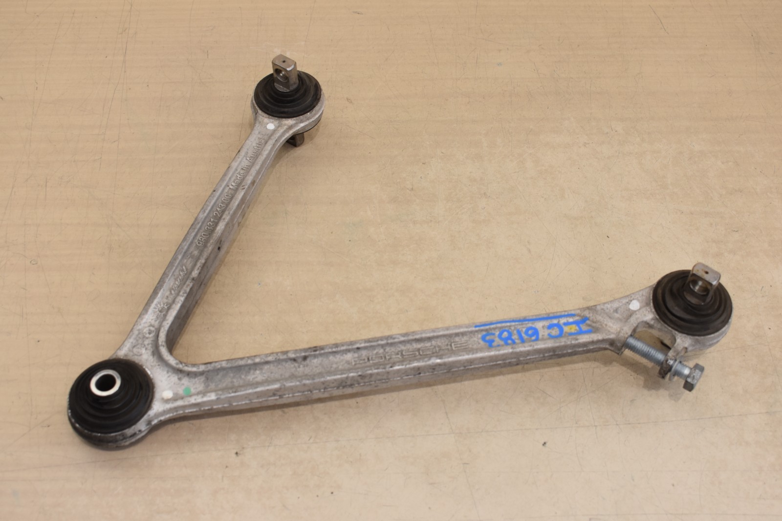 04-06 PORSCHE CARRERA GT REAR UPPER TRACK CONTROL ARM WISHBONE 98033124300 OEM