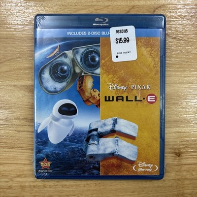 Disney Pixar Wall-E (Blu-ray, DVD, 2011, 3 Disc, Region Free) New Sealed