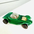 Hot Wheels Redline 1968 Beatnik Bandit US Green w Tan Interior Original Casting