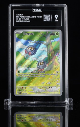 Tangela graded TAG 9 for sale on eBay