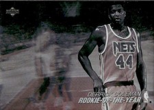 1991-92 Upper Deck Derrick Coleman #AW7 Hologram Award Winner – Rookie Of Year Insert