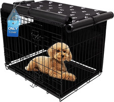 Dog Crate Cover 42 Inch for Wire Crate 600D Oxford Fabric Indoor/Outdoor Durable