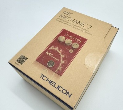 tc-helicon mic mechanic 2 vocal effects pedal