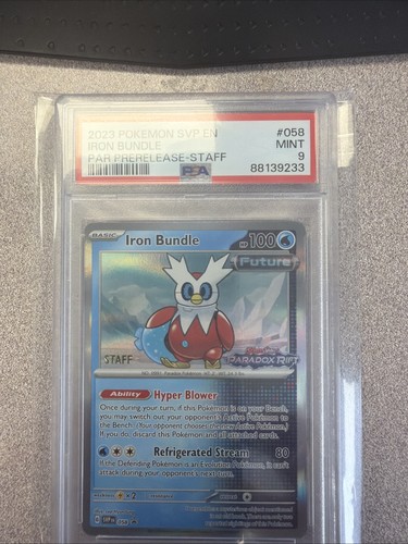 Iron Bundle graded PSA 9 for sale on eBay