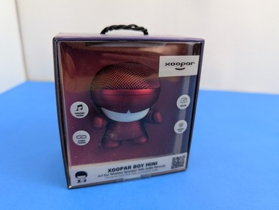 Xoopar Boy Mini Wireless Speaker With Selfie Remote - Red