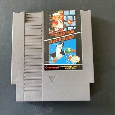 Super Mario Bros./Duck Hunt (NES, 1988) Authentic Tested Cartridge