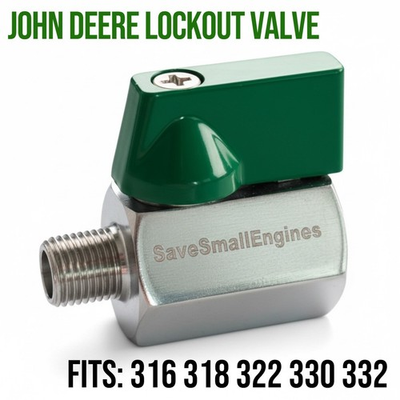 #ad John Deere Lockout Valve 316 318 322 330 332 Hydraulic Lift Lock Kit $59.00