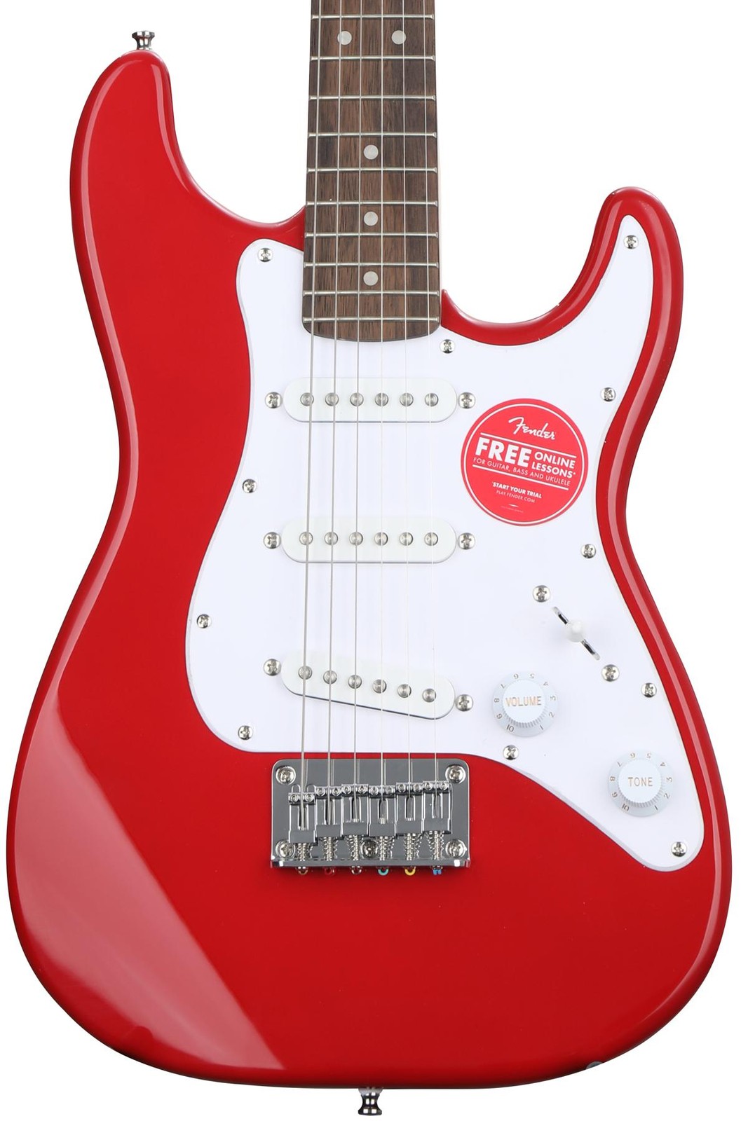 Электрогитара Squier Mini Strat - Dakota Red с накладкой Laurel