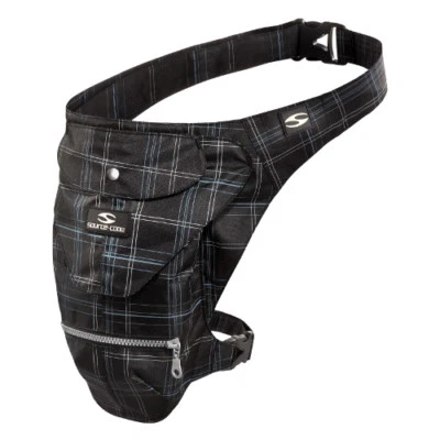 FuncBag black/ice HÜFTTASCHE BEINTASCHE Gürteltasche Gr. S