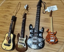 Guitar Collectible Mini Guitar Replicas Set