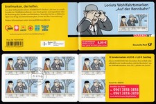 Bund MH 83 gest. Loriot "Auf der Rennbahn" 2011  Vollstempel Bremen Ersttag